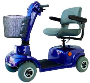 Scooter eléctrico 4 ruedas - Modelo Piscis Blue